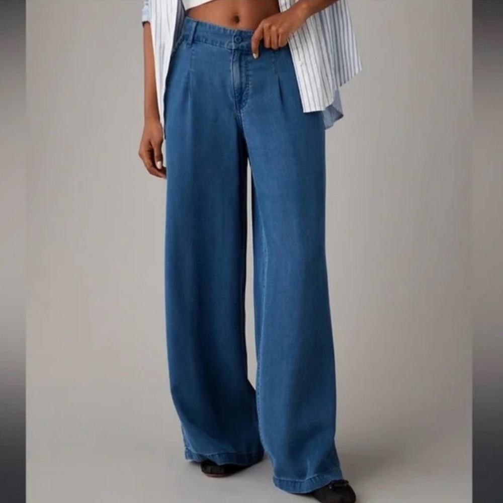 American Eagle Denim Blue Trousers